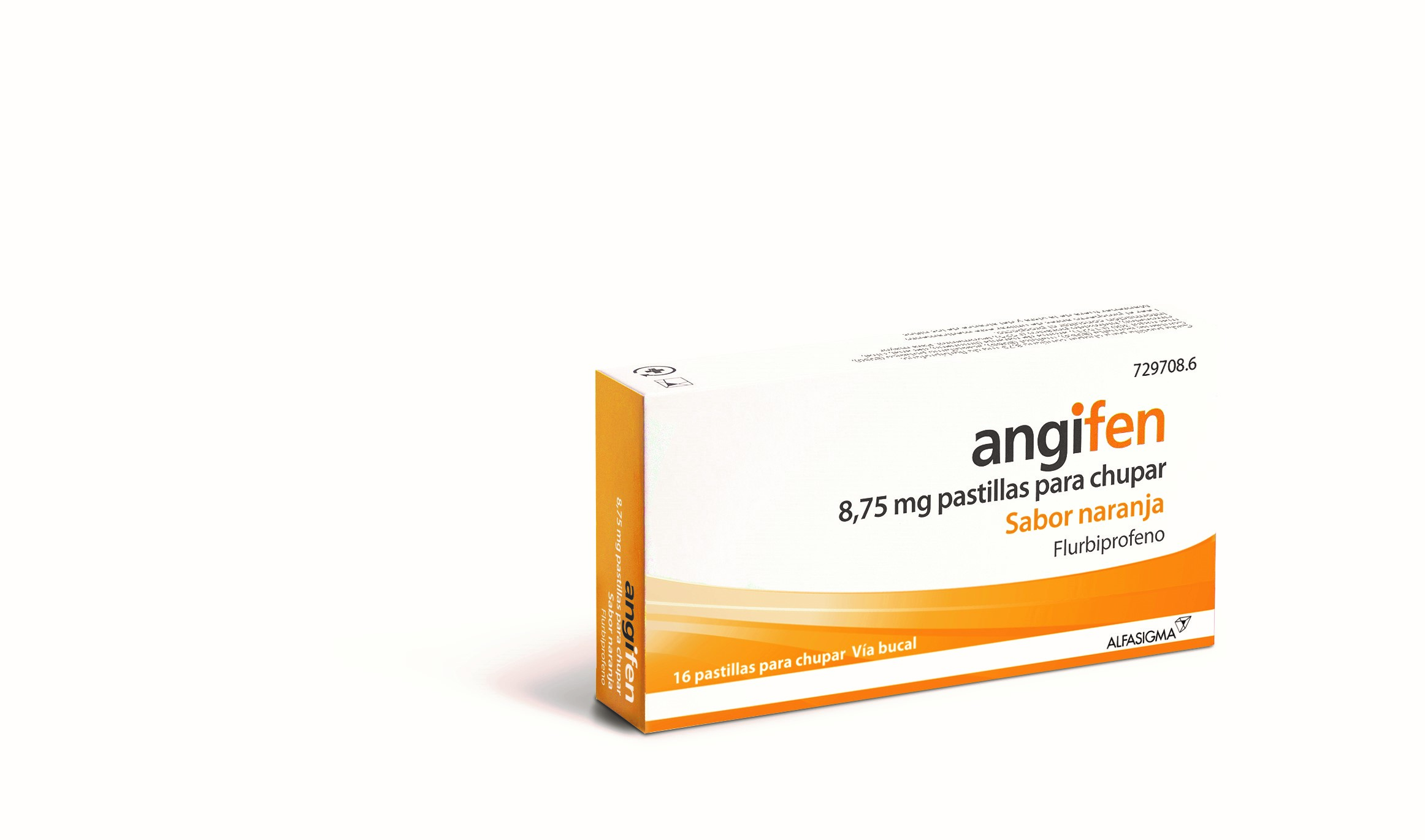 ANGIFEN 8,75 mg PASTILLAS PARA CHUPAR SABOR NARANJA