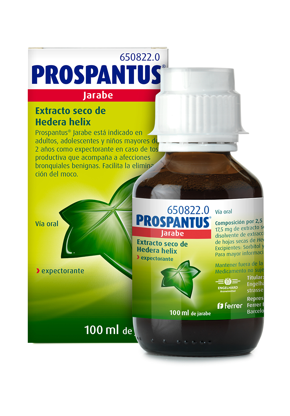 PROSPANTUS JARABE , 1 frasco de 100 ml