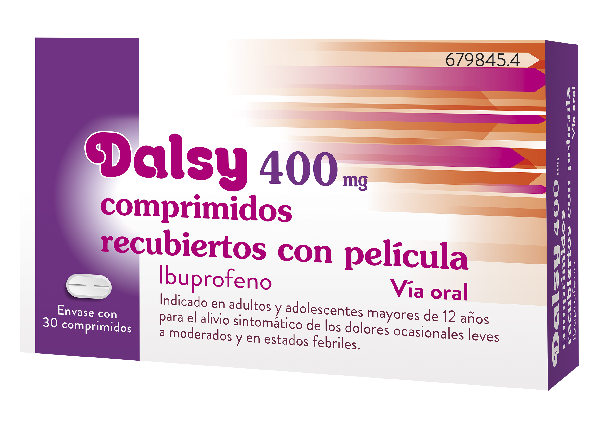 DALSY 400 MG 30 COMPRIMIDOS RECUBIERTOS
