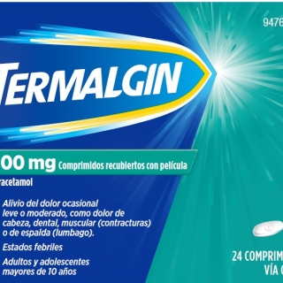 TERMALGIN 500 mg 24 COMPRIMIDOS RECUBIERTOS