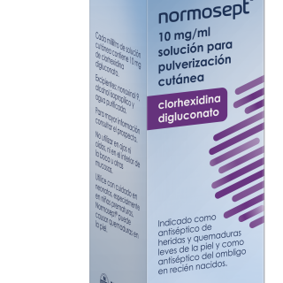 NORMOSEPT 10 mg/ml  Solución para pulverización cutánea 25 ml